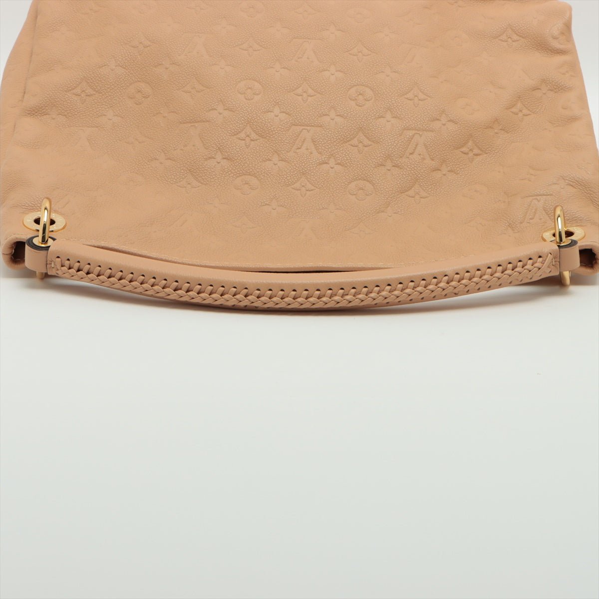 Louis Vuitton Artsy MM Monogram Empreinte Leather Beige Hobo ref
