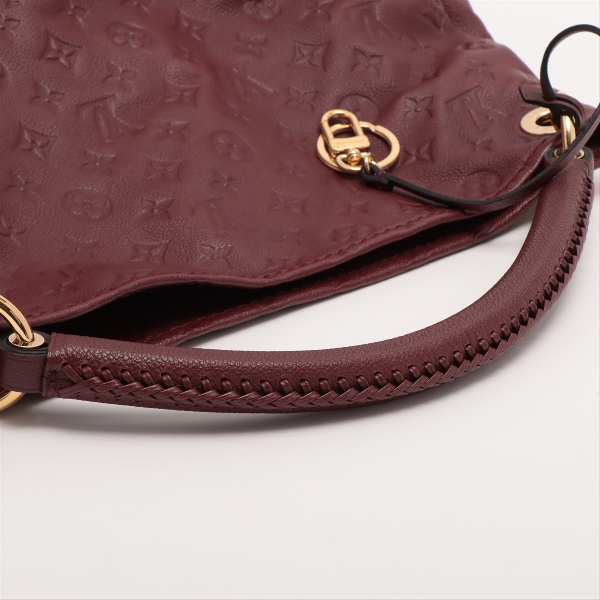 Second hand Louis Vuitton Artsy MM Monogram Empreinte Leather Burgundy - Tabita Bags