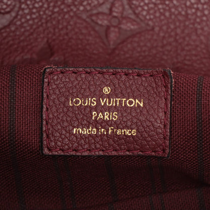 Second hand Louis Vuitton Artsy MM Monogram Empreinte Leather Burgundy - Tabita Bags