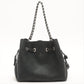 Second hand Louis Vuitton Bella Mahina Bucket Bag Black Leather - Tabita Bags