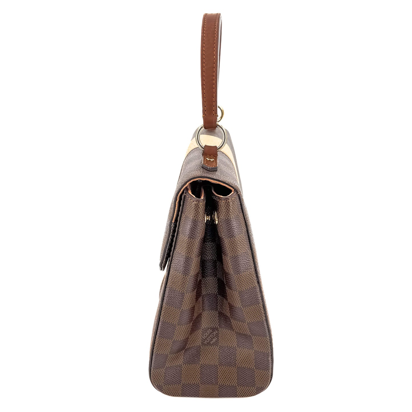 Second hand Louis Vuitton Bond Street MM Damier Ebene 2-Way Flap Bag - Tabita Bags