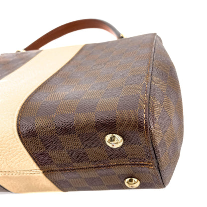 Second hand Louis Vuitton Bond Street MM Damier Ebene 2-Way Flap Bag - Tabita Bags