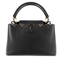 Second hand Louis Vuitton Capucines MM Crown Black Leather - Tabita Bags