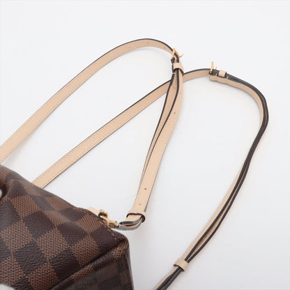 Second hand Louis Vuitton Clapton Damiere Ebene Rose Ballerine Backpack - Tabita Bags