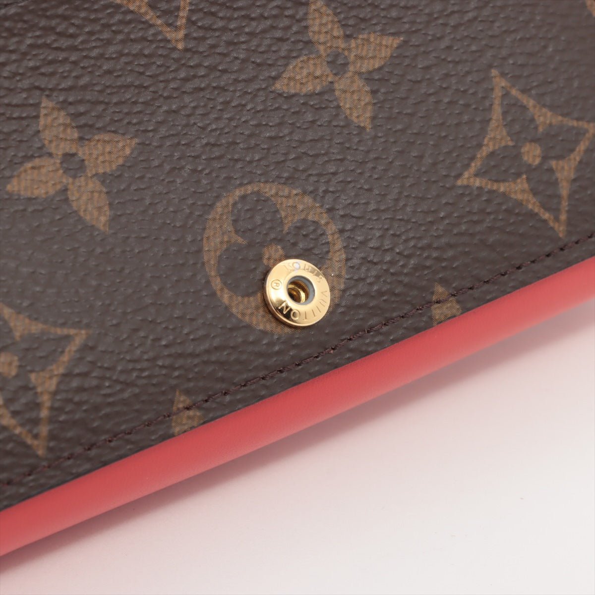 Second hand Louis Vuitton Coquelicots Monogram Flor Wallet - Tabita Bags