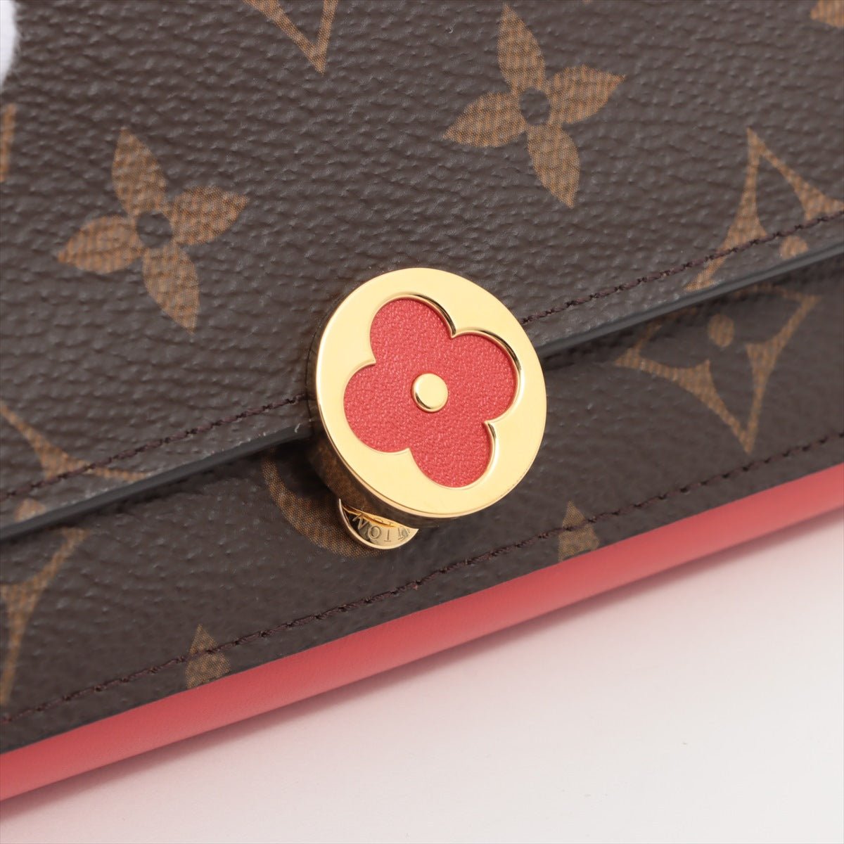 Second hand Louis Vuitton Coquelicots Monogram Flor Wallet - Tabita Bags