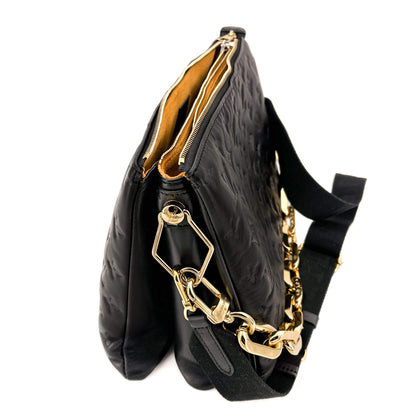 Second hand Louis Vuitton Coussin MM Black Leather - Tabita Bags