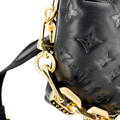 Second hand Louis Vuitton Coussin MM Black Leather - Tabita Bags