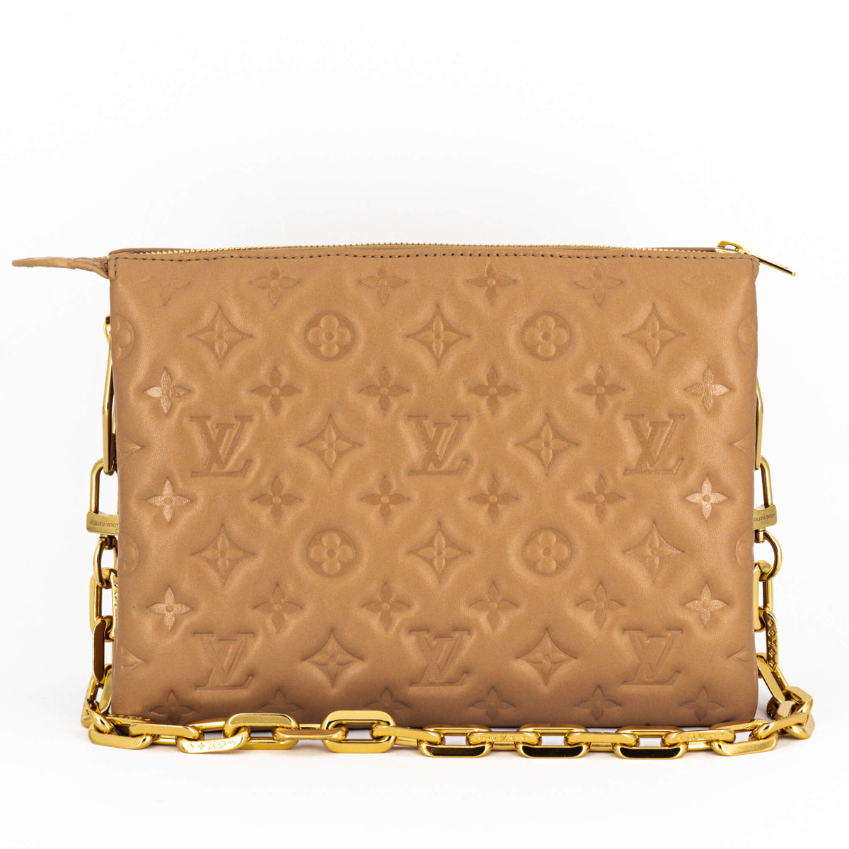 Second hand Louis Vuitton Coussin PM Beige Leather - Tabita Bags