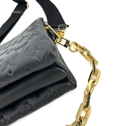 Second hand Louis Vuitton Coussin PM Black Leather - Tabita Bags