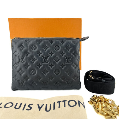 Second hand Louis Vuitton Coussin PM Black Leather - Tabita Bags