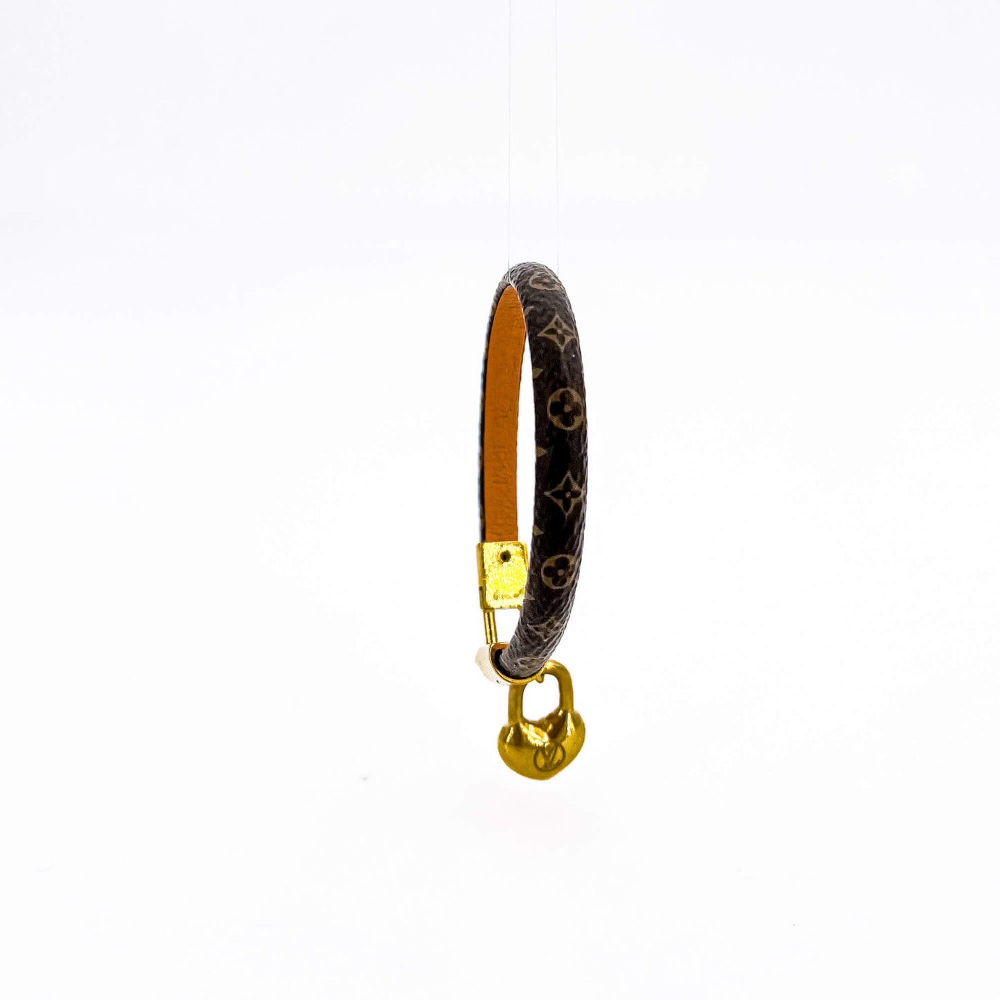 Louis Vuitton Monogram Canvas Crazy In Lock Charm Bracelet (SHF