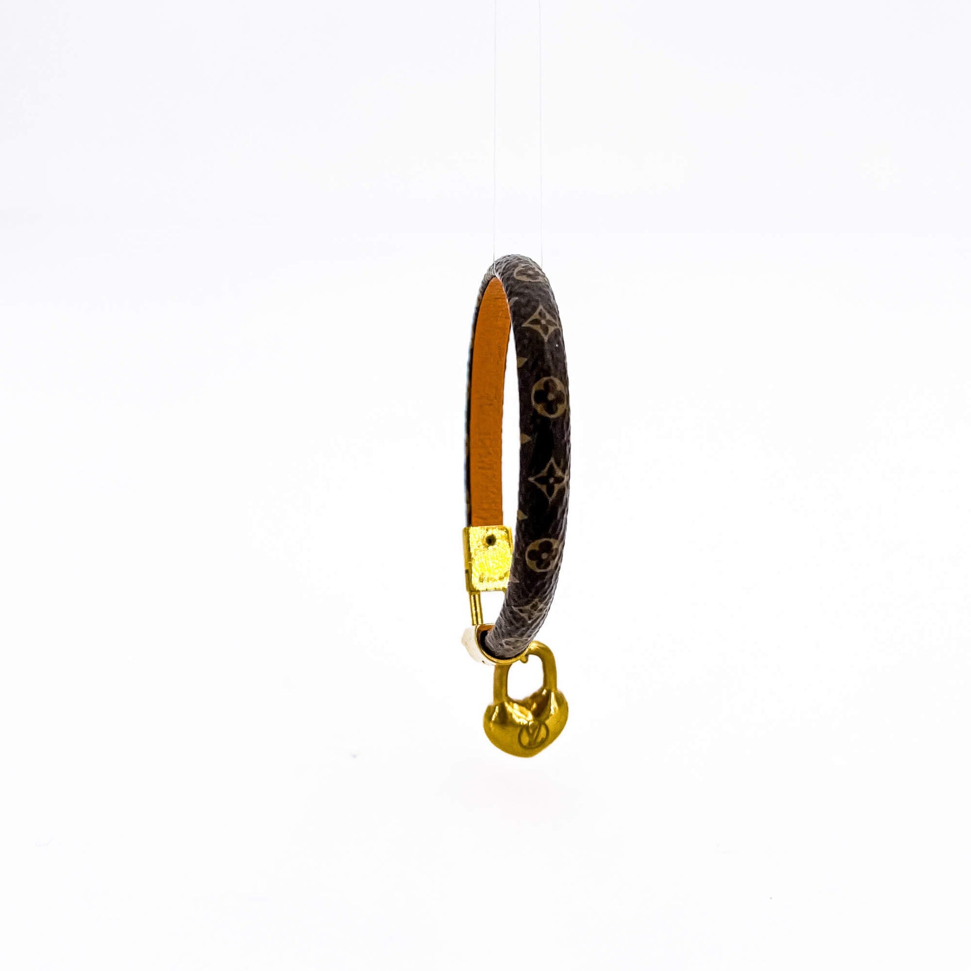 Louis Vuitton Monogram Canvas Crazy In Lock Charm Bracelet (SHF-DYtu9u)