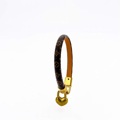 Second hand Louis Vuitton Crazy In Lock Charm Bracelet Monogram - Tabita Bags