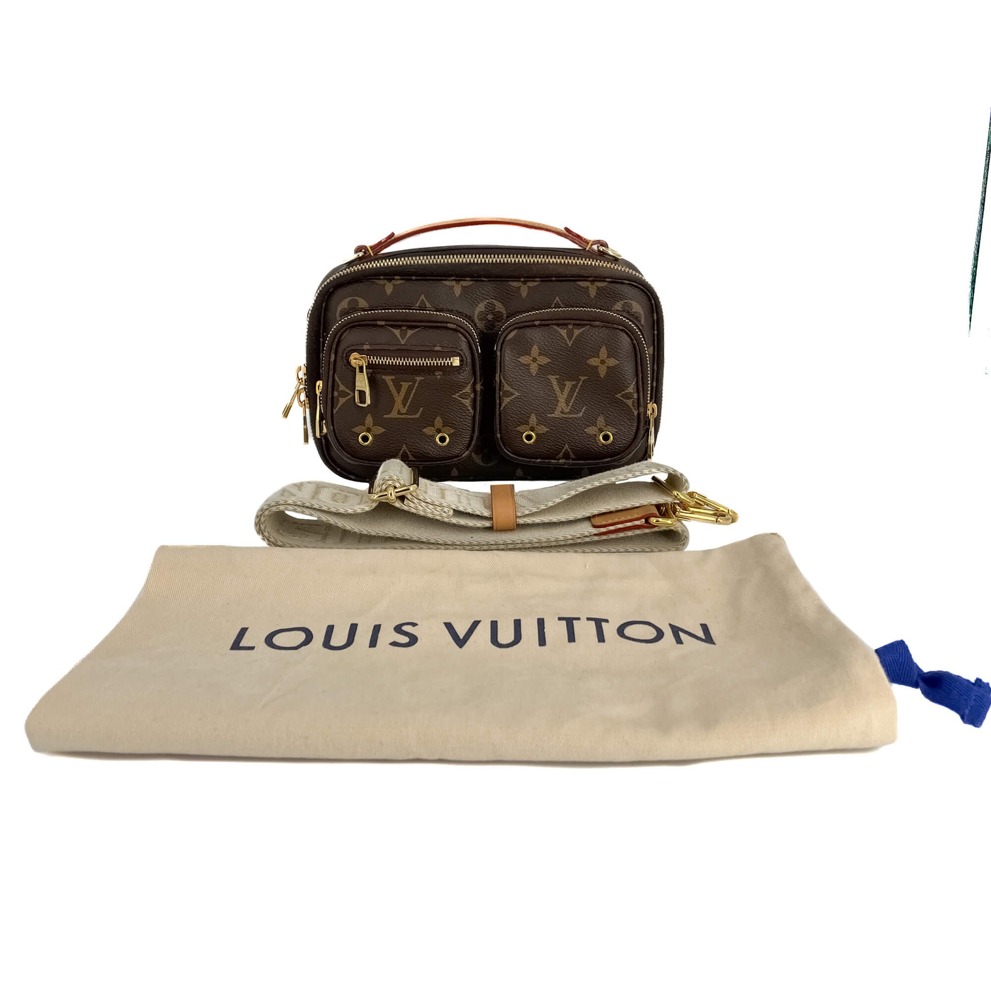 Second hand Louis Vuitton Croisé Utility Monogram Crossbody Bag - Tabita Bags