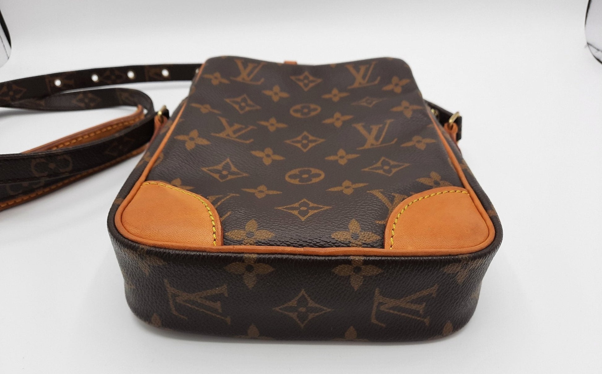 Buy Louis Vuitton Pre-loved Danube Monogram Shoulder Bag Pvc Leather Brown  2023 Online