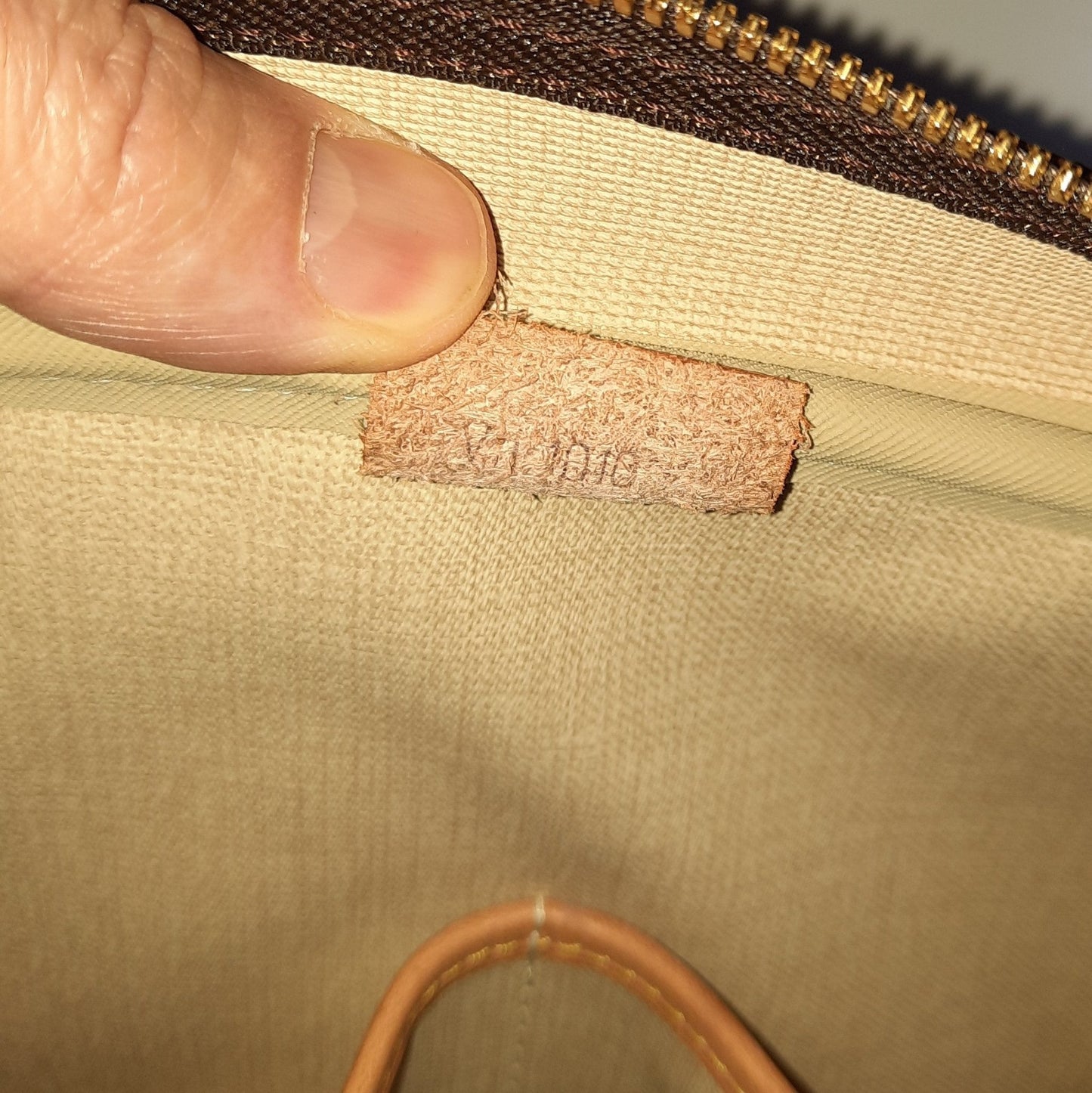Authentic Louis Vuitton Monogram Deauville Hand Bag Purse M47270 LV K0481