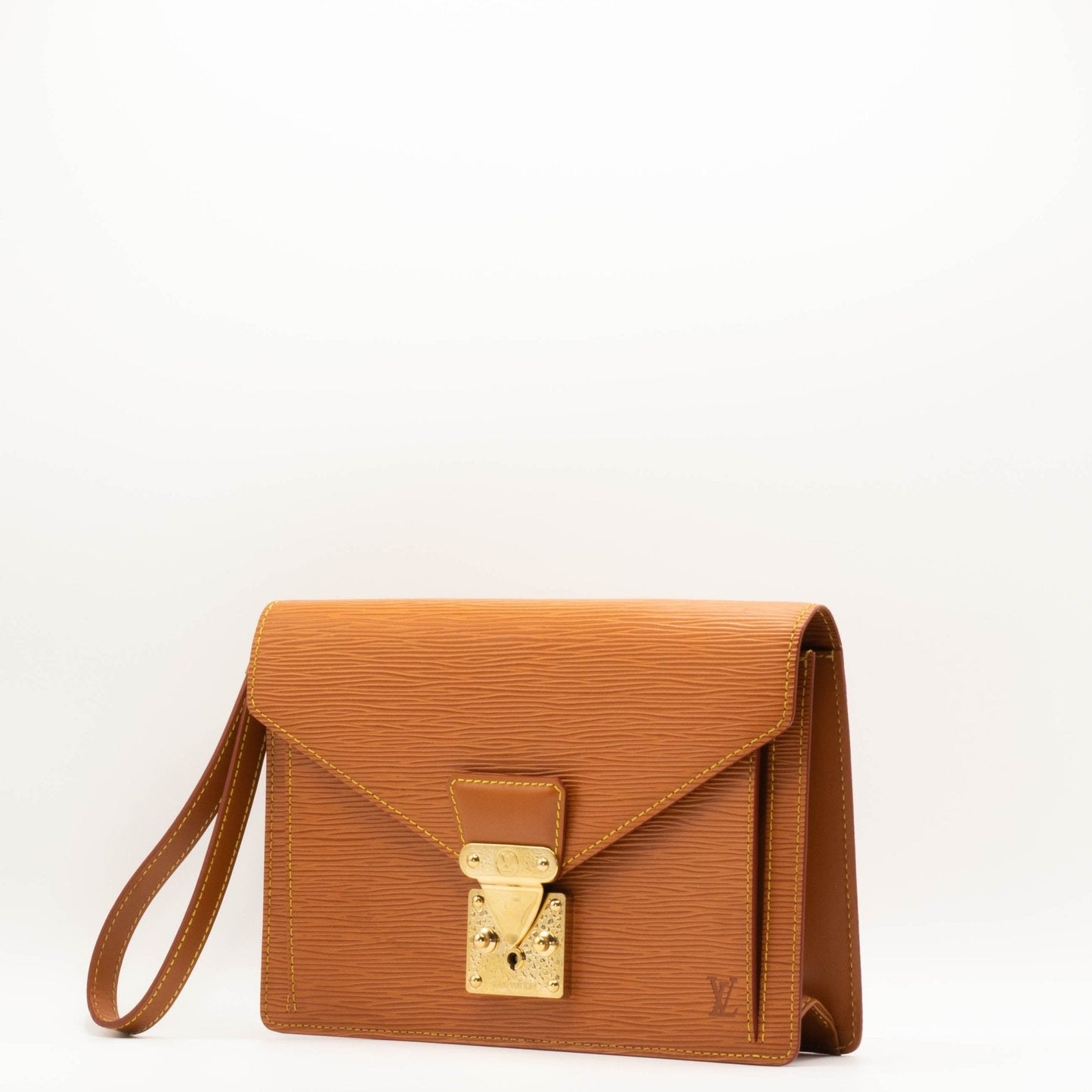 Louis Vuitton Epi Serie Dragonne clutch bag / second bag cuero