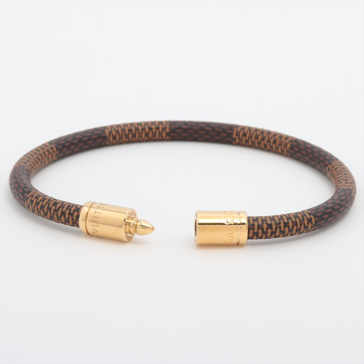 Louis Vuitton Damier Keep-it-bracelet M6139F Damier Canvas Bracelet Ebene