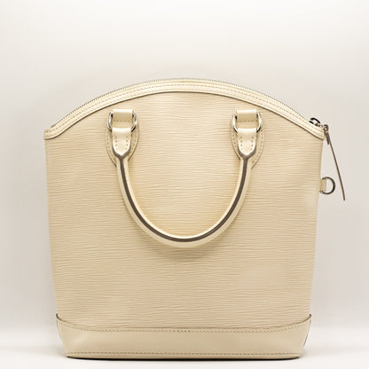 Second hand Louis Vuitton Lockit Epi Ivory Grey Epi Leather - Tabita Bags