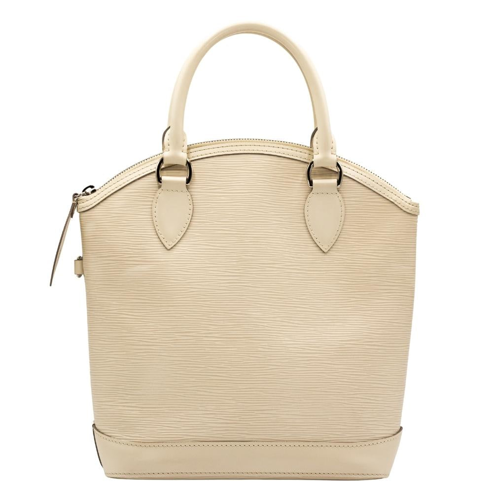 Second hand Louis Vuitton Lockit Epi Ivory Grey Epi Leather - Tabita Bags