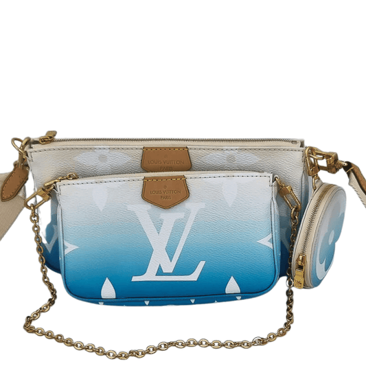 Second hand Louis Vuitton Louis Vuitton Multi Pochette Accessories By The Pool Blue - Tabita Bags