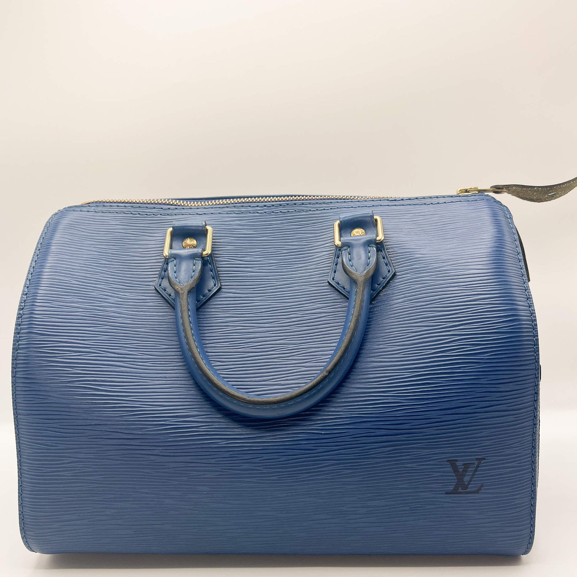 Second hand Louis Vuitton Louis Vuitton Speedy 25 Blue Epi - Tabita Bags