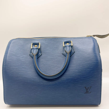 Second hand Louis Vuitton Louis Vuitton Speedy 25 Blue Epi - Tabita Bags