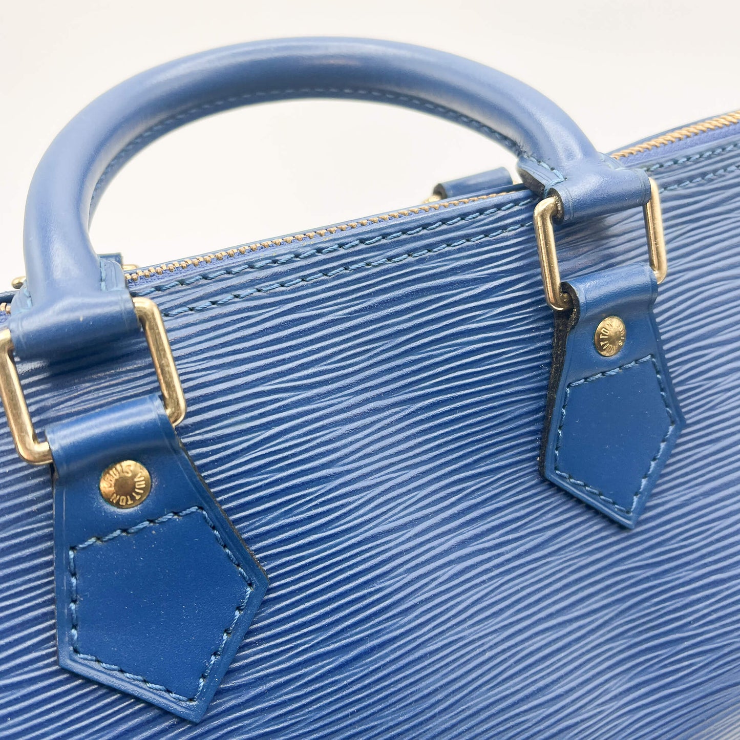 Louis Vuitton Louis Vuitton Speedy 25 Blue Epi-Tabita Bags with Love