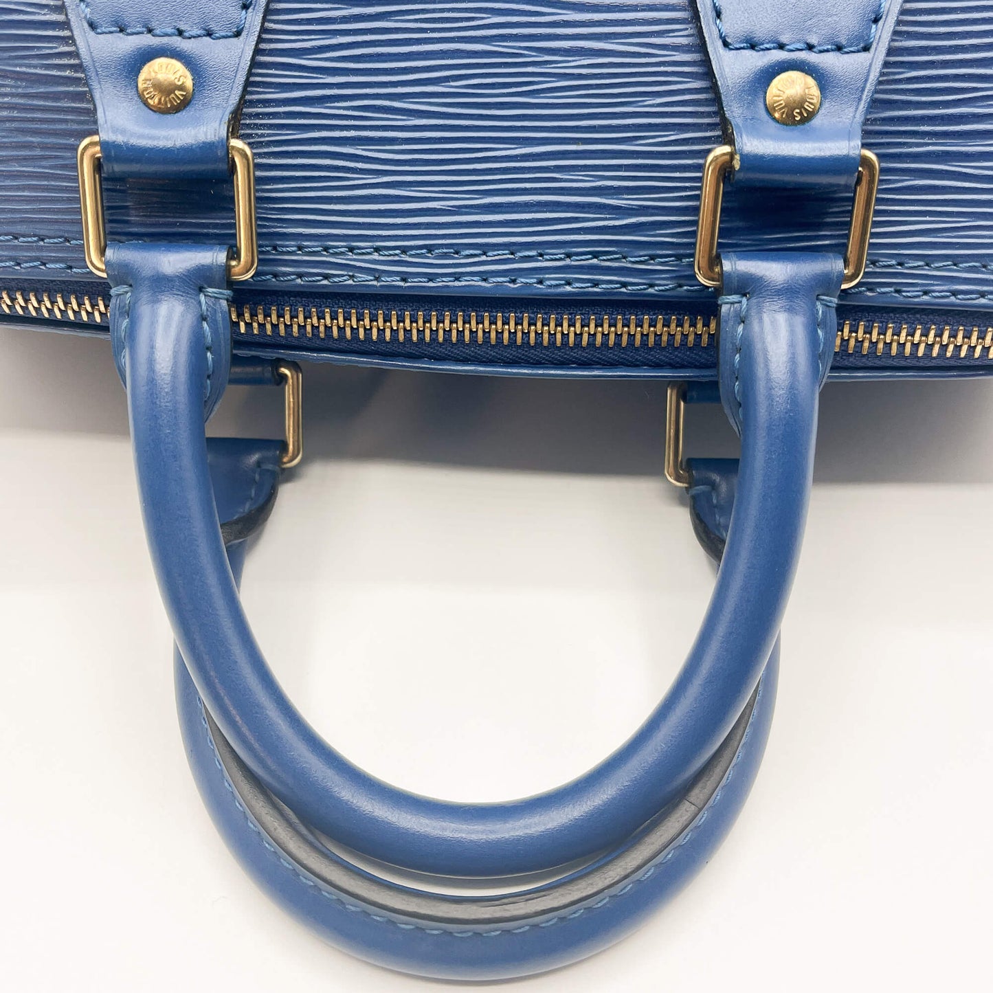 Louis Vuitton Louis Vuitton Speedy 25 Blue Epi-Tabita Bags with Love