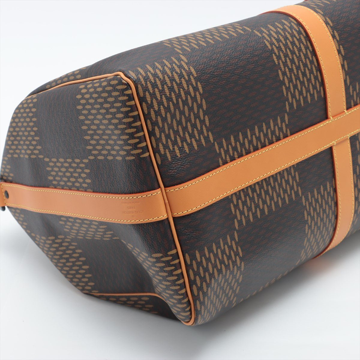 Louis Vuitton x Nigo Keepall 50 Bandouliere Stripes - Brown