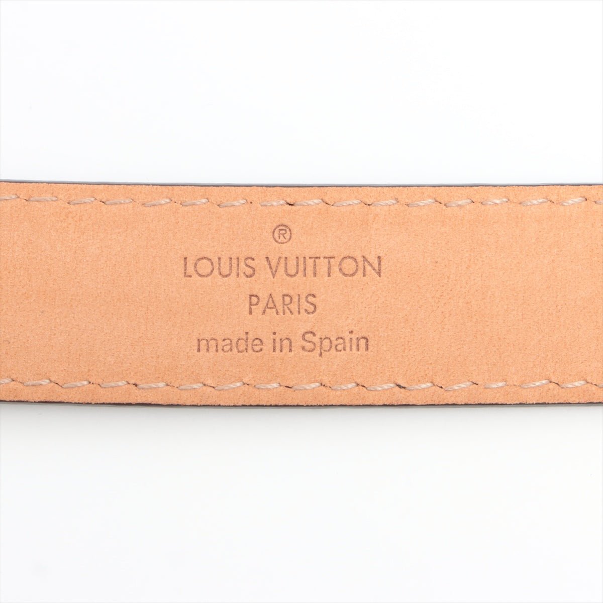 Second hand Louis Vuitton LV Initiales Thin Belt Monogram Size 80 - Tabita Bags