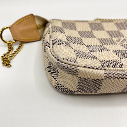 Second hand Louis Vuitton Mini Pochette Damier Azure - Tabita Bags