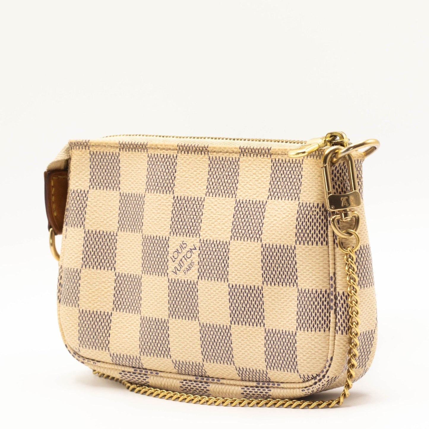 Second hand Louis Vuitton Mini Pochette Damier Azure N58010 - Tabita Bags