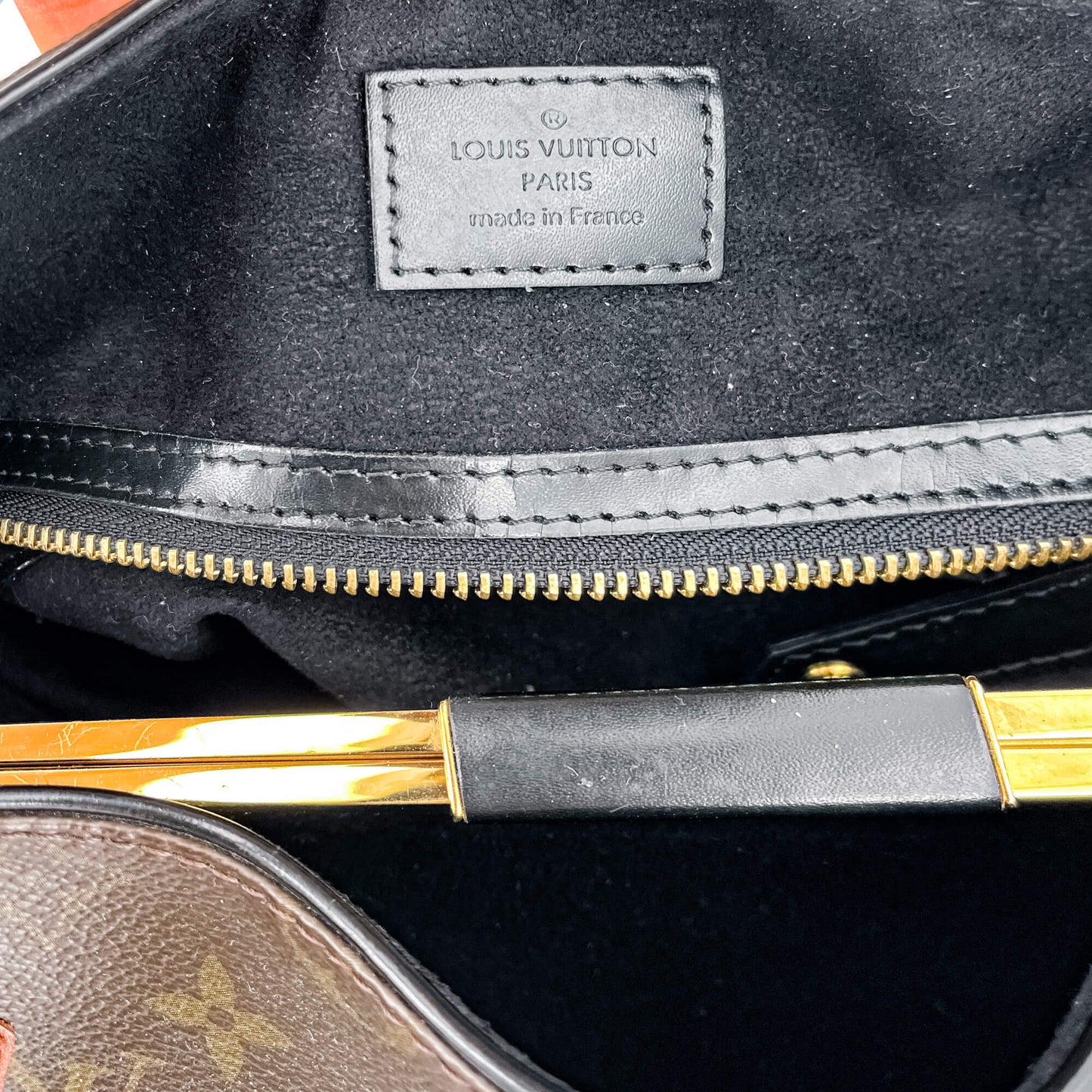 Second hand Louis Vuitton Mirage Griet Noir Monogram Canvas & Leather Bag - Tabita Bags