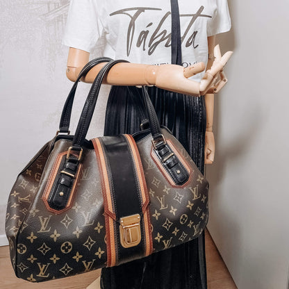 Second hand Louis Vuitton Mirage Griet Noir Monogram Canvas & Leather Bag - Tabita Bags