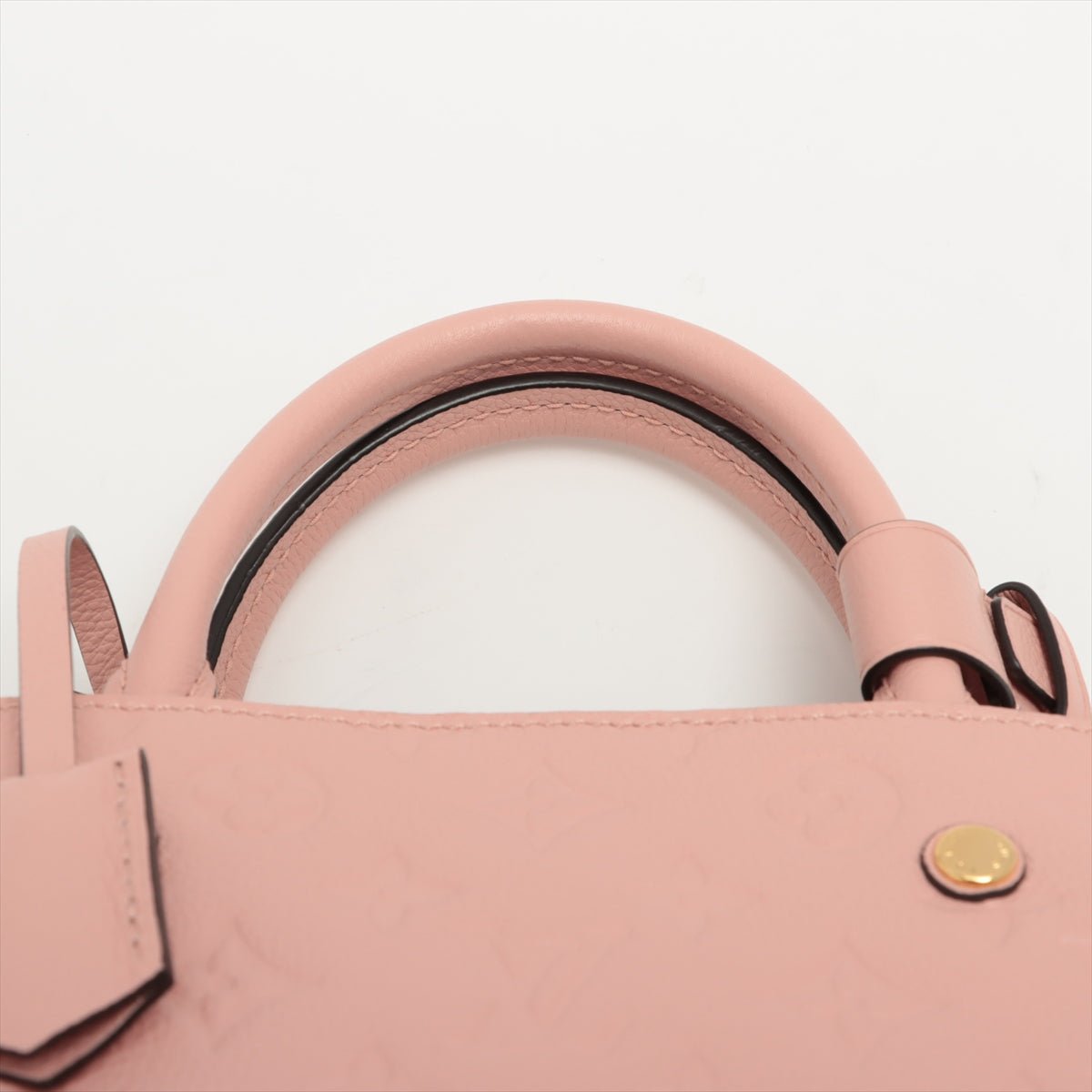 Second hand Louis Vuitton Montaigne BB Monogram Pink Leather - Tabita Bags