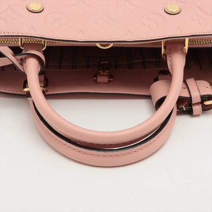 Second hand Louis Vuitton Montaigne BB Monogram Pink Leather - Tabita Bags