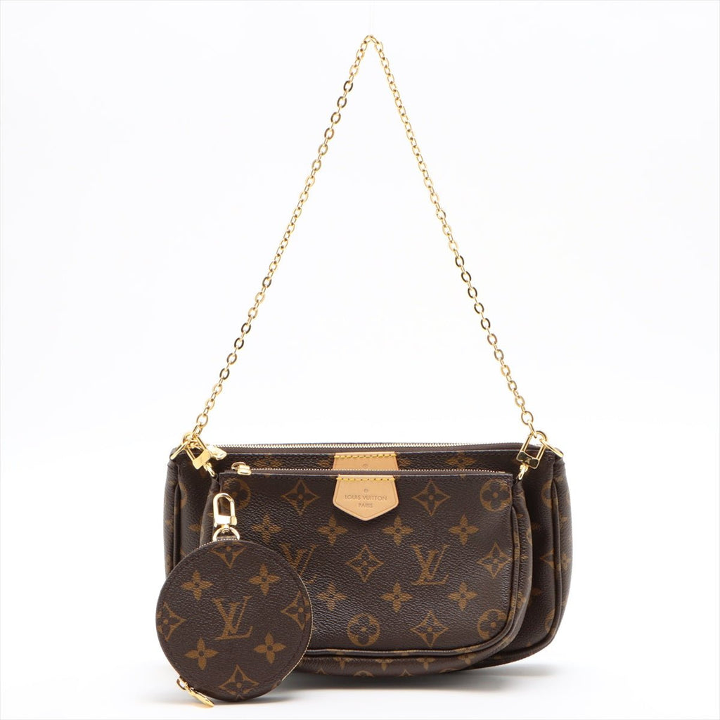 Second hand Louis Vuitton Multi Pochette Accessoires Monogram Canvas & Leather Bag - Tabita Bags