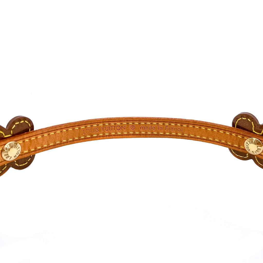 Second hand Louis Vuitton Multicolor Vernis Leather Flower Chocker Bracelet - Tabita Bags