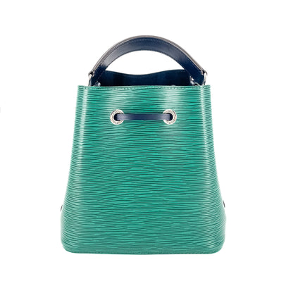 Second hand Louis Vuitton NéoNoé BB Epi Leather Bucket Bag Green - Tabita Bags