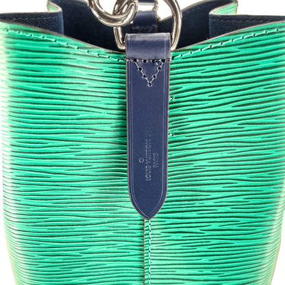 Second hand Louis Vuitton NéoNoé BB Epi Leather Bucket Bag Green - Tabita Bags