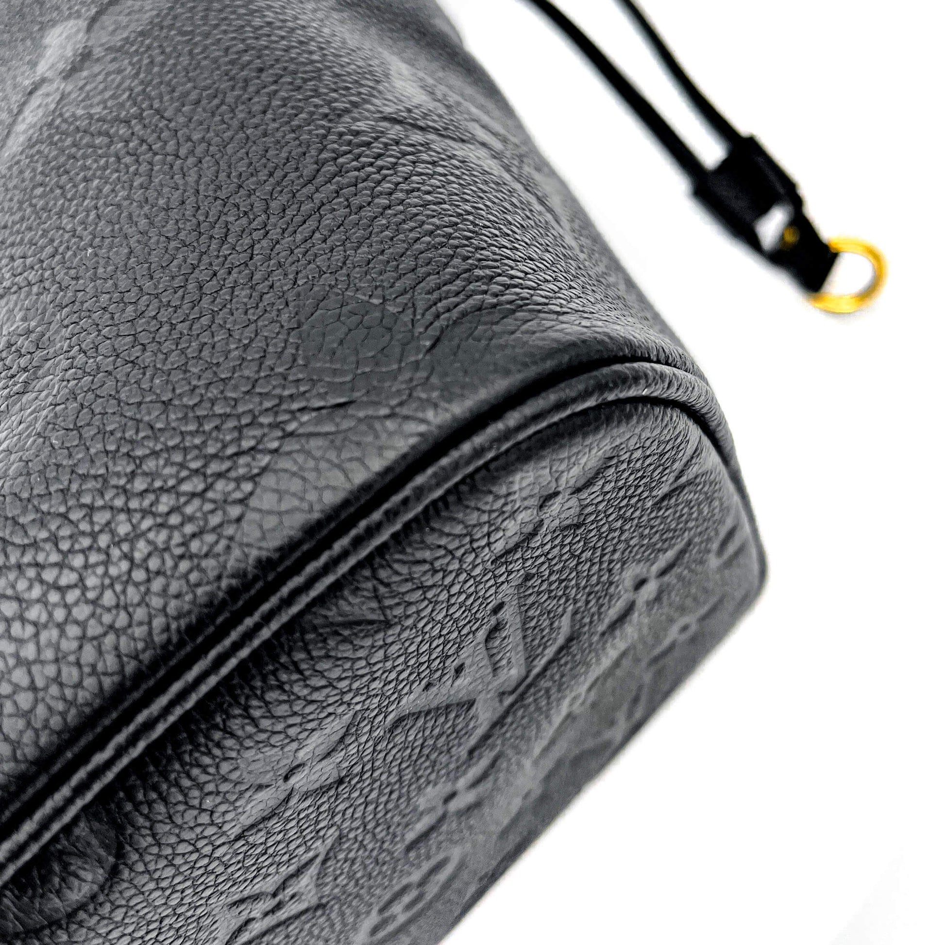 Louis Vuitton Neverfull MM Black Empreinte Leather - Tabita Bags – Tabita  Bags with Love
