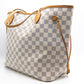 Second hand Louis Vuitton Neverfull MM Damier Azur N51107 - Tabita Bags