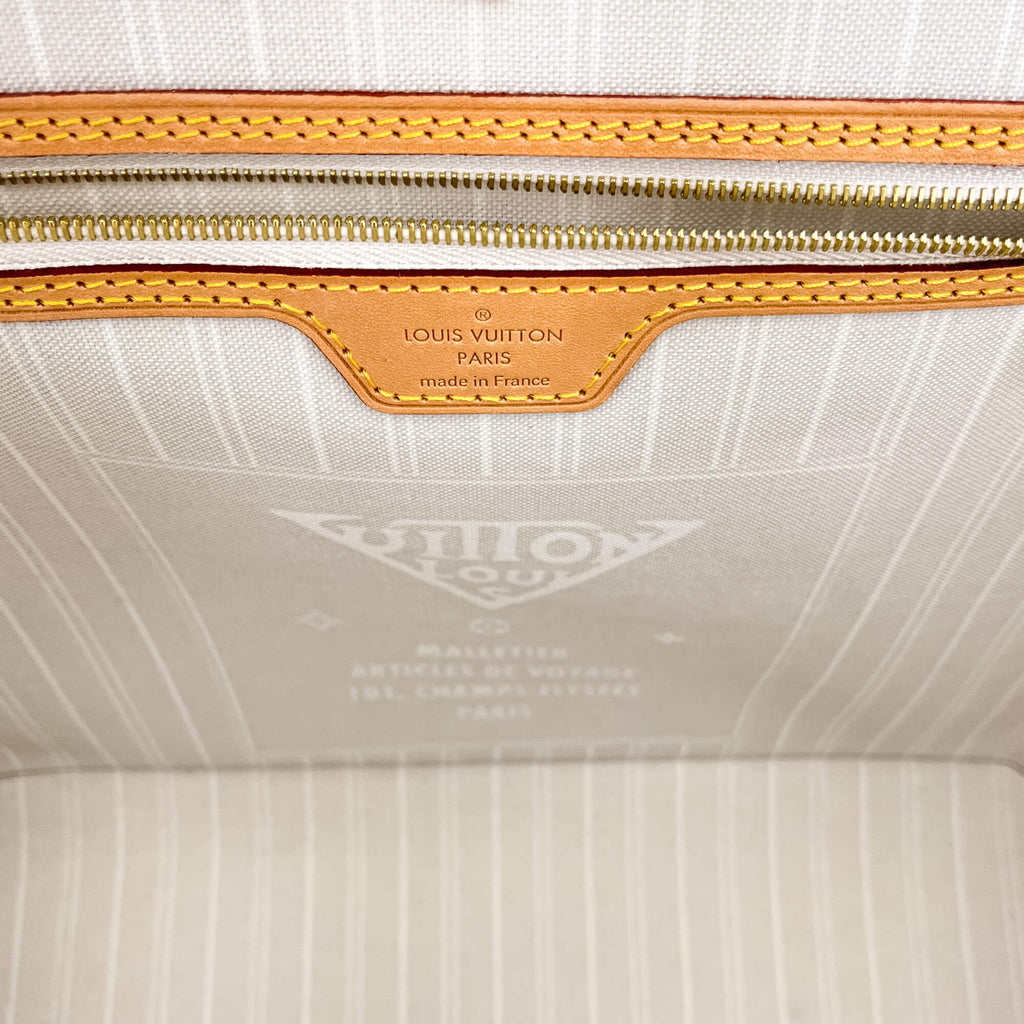 Second hand Louis Vuitton Neverfull MM LV By The Pool Pink - Tabita Bags
