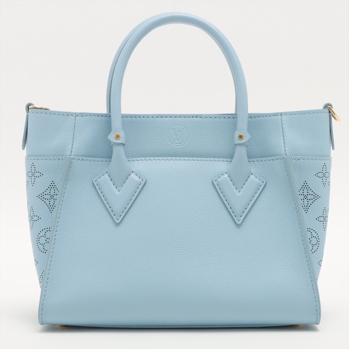 Louis Vuitton On My Side PM High End Mahina Leather Bleau Nuage 2-way -  Tabita Bags – Tabita Bags with Love