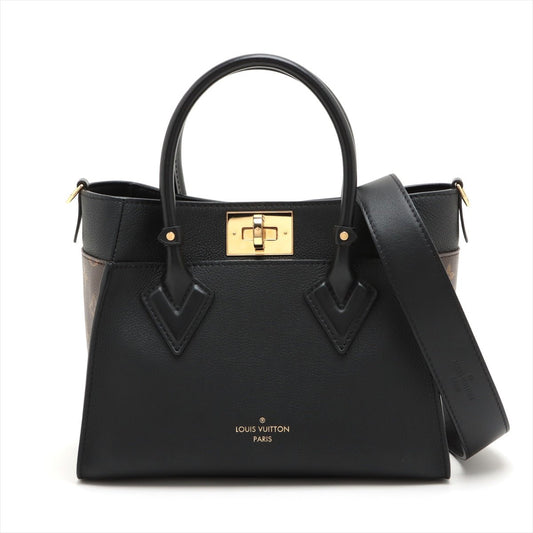 Second hand Louis Vuitton On My Side PM Monogram Sides Leather 2-Ways Tote Bag - Tabita Bags