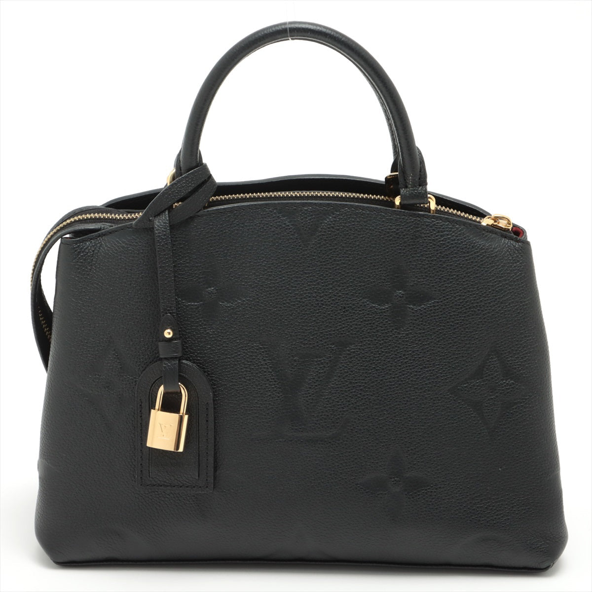 Louis+Vuitton+Petit+Palais+Crossbody+Black+Leather for sale online