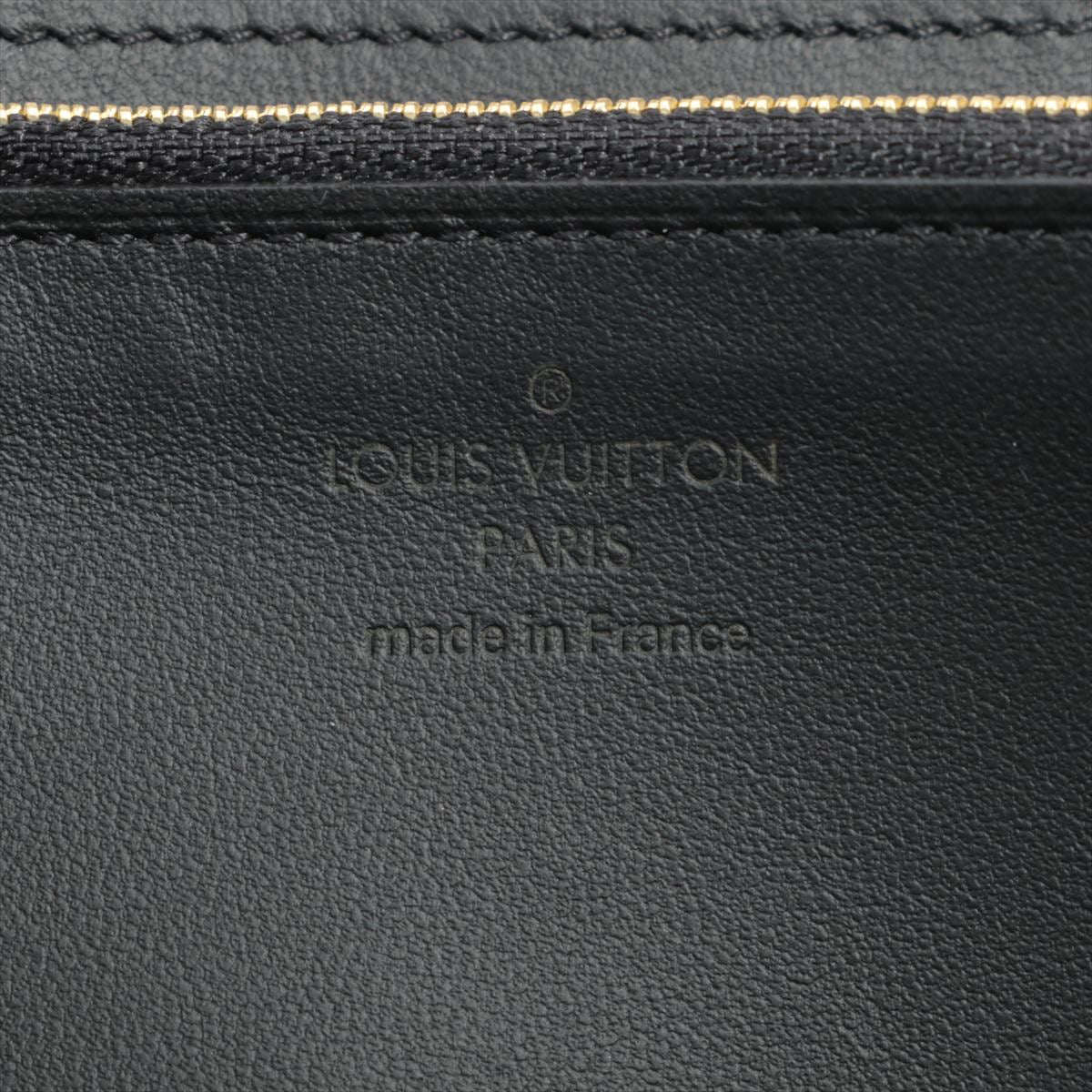 Second hand Louis Vuitton Portefeuille Capucines Crown in Taurillon Black Leather - Tabita Bags