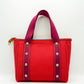 Second hand Louis Vuitton Red Canvas Antigua Mini Tote - Tabita Bags